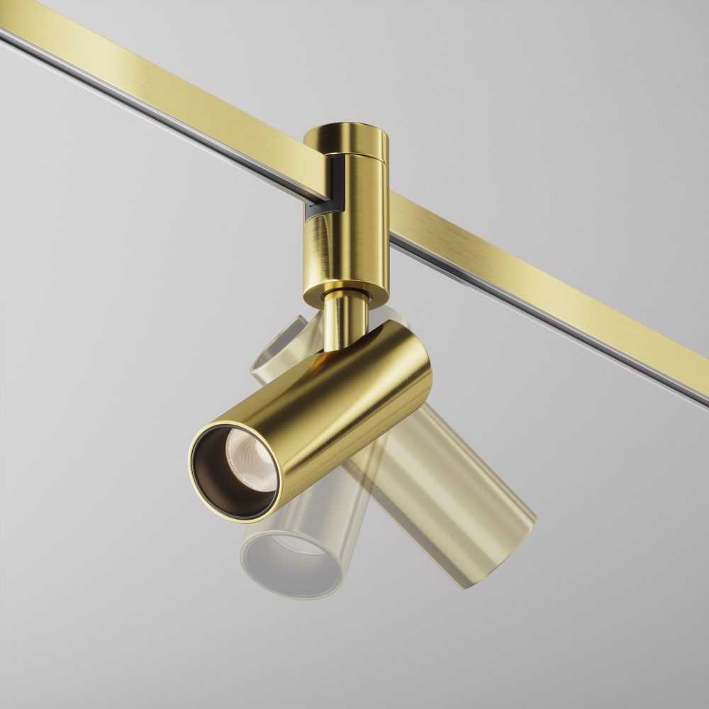 Трековый магнитный светодиодный светильник Maytoni Flarity   TR144-1-12W3K-W-BS