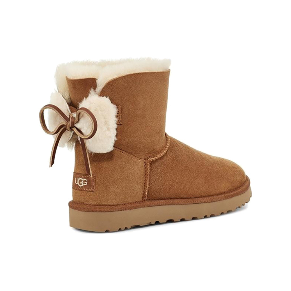 Сапоги UGG Classic Dudble Bow Mini, 1103652-CHE