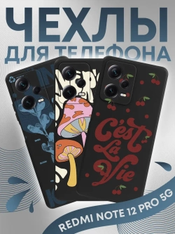 Чехлы на Xiaomi Redmi Note 12 Pro 5G с принтом