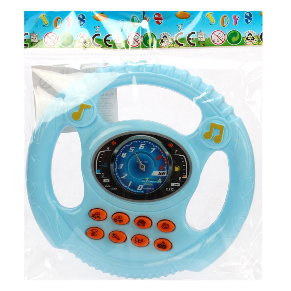 Руль музыкальный 15см, пакет 3280Y