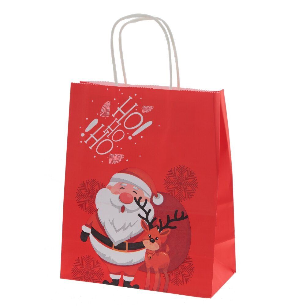 GAEM Пакет подарочный (бумага 120г/м2, блок микс 12шт), L16 W8 H22 см, 4в.