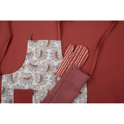 Скатерть 170х170 Tkano Prairie терракотовая TK20-TC0001