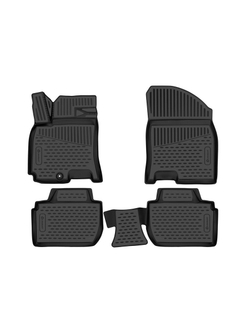 Коврики в салон для BAIC U5 2023-, 4шт. (полиуретан) ELEMENT3DAN0473210K