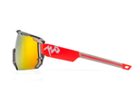 Спортивные очки 720armour Mars / Glossy Translucent Lt. Grey Shale w/ Matte Neon Peach Orange Temple / Champion Gold Ti
