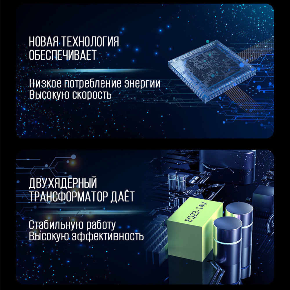 Зарядная станция Mechanic iCharge 8 (100W / USB 2.0 * 4 / PD * 4)