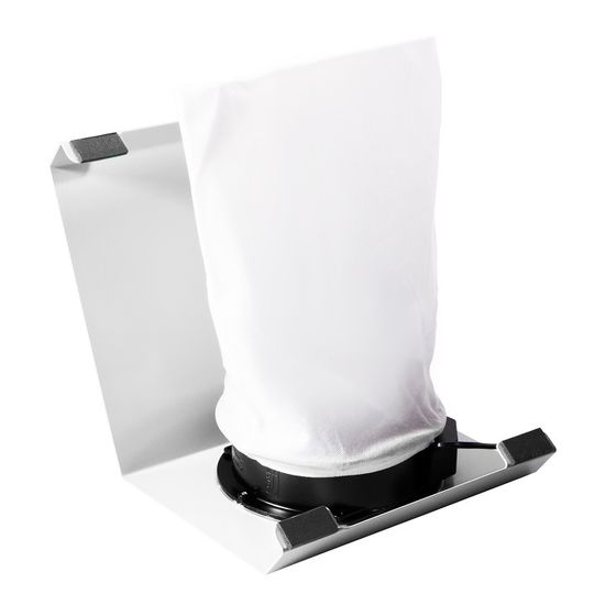 Пылесборник настольный ParisNail (металл, белый) 60W