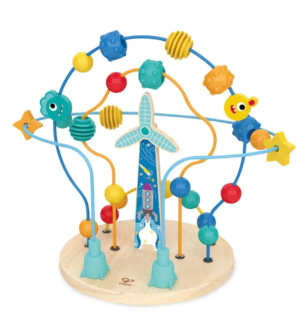 Детская головоломка "Умняша" Галактический лабиринт c бусинами