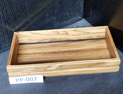 Ящик для кондиментов дуб; H=5,L=25,B=12см