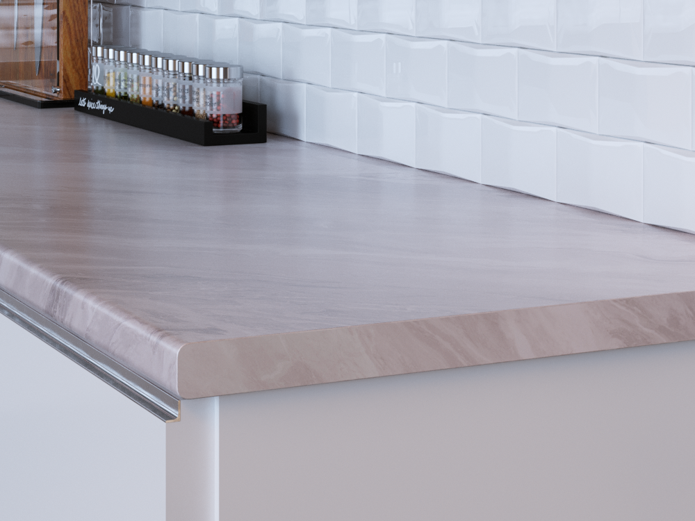 Столешница Мрамор нуволато 4 кат 3050*600*40 (2341)