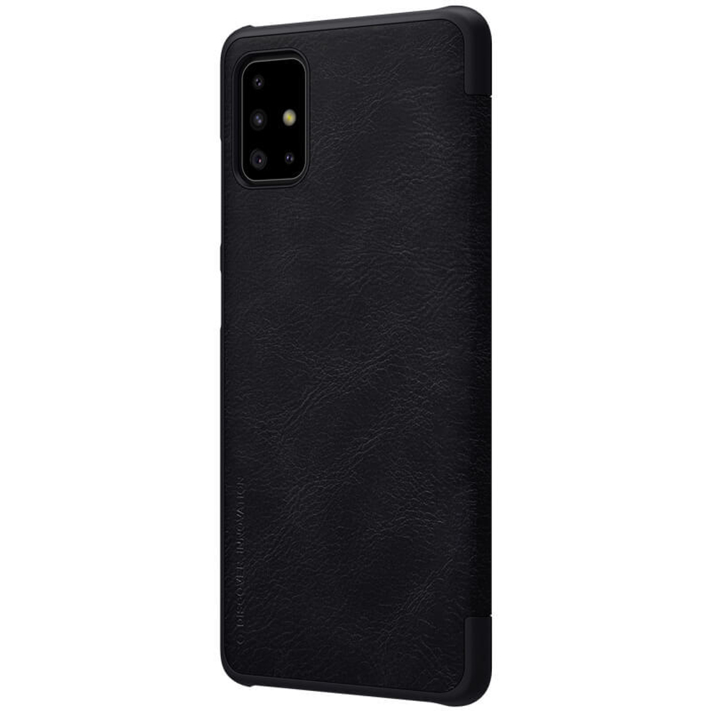 Кожаный чехол-книжка Nillkin Leather Qin для Samsung Galaxy A71