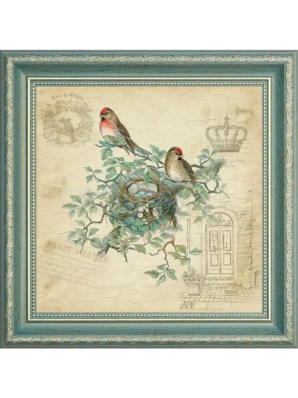 Картина на стену интерьерная на холсте 25*25 см