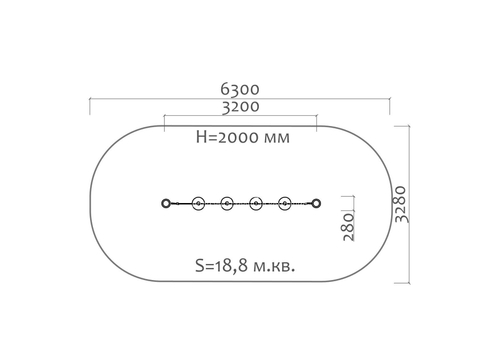 Канатная конструкция 33004.21