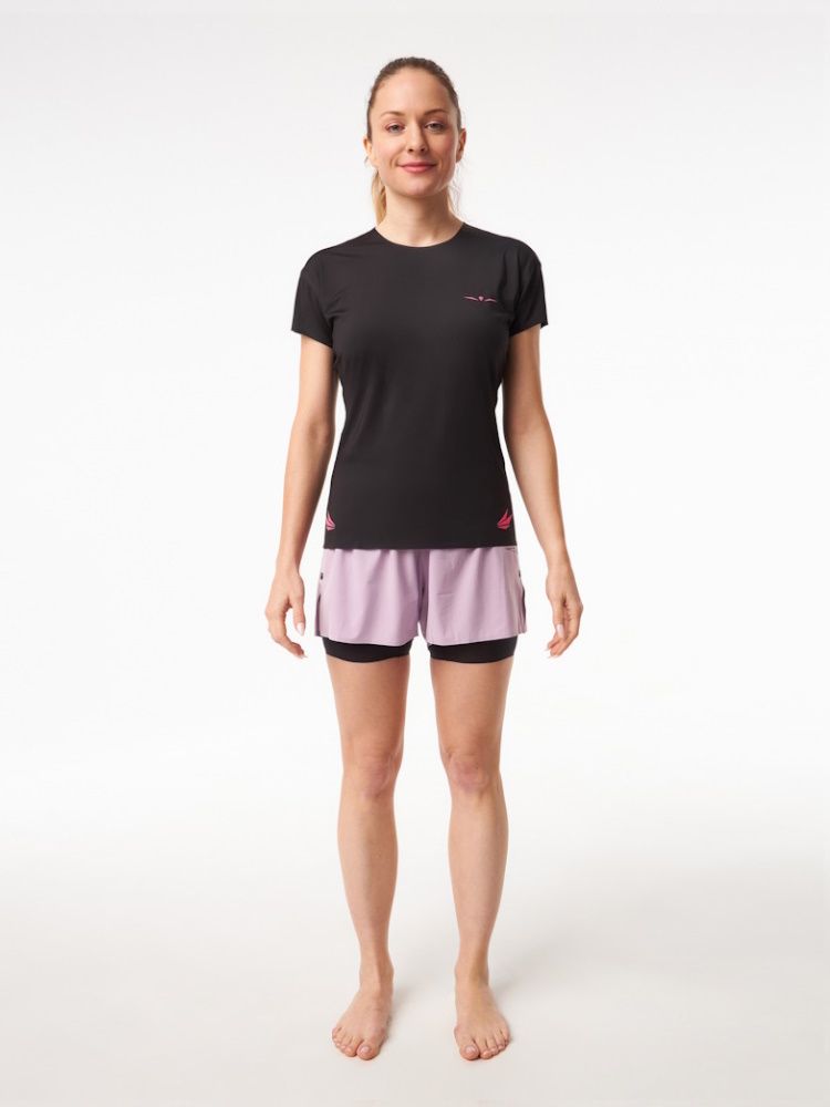 ШОРТЫ ЖЕНСКИЕ ELEVATE SHORT 5 | PURPLE