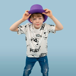 Шляпа, Цилиндр, фетр, Фиолетовый, 56-58 разм.