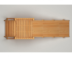Детская горка TORUDA Север wood-1 (скат 2.3 м)