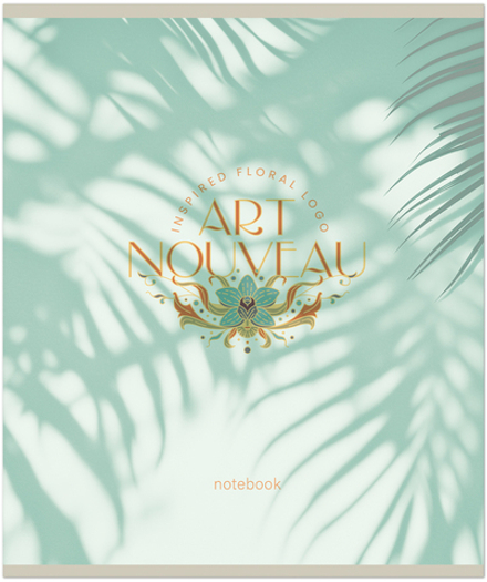 Тетрадь общая 48л, АРТ ДЕКО - ТЕНИ, обложка-мелов.картон+софттач-лак, скрепка, клетка