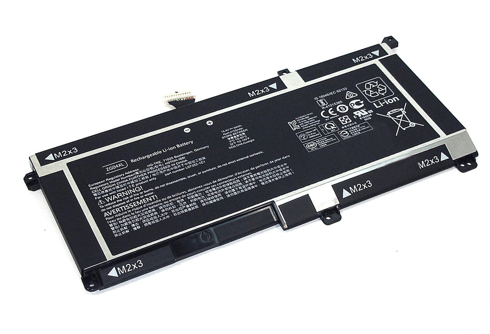 Аккумуляторная батарея для ноутбука HP Zbook Studio x360 G5 (ZG04XL) 15.4V 64Wh
