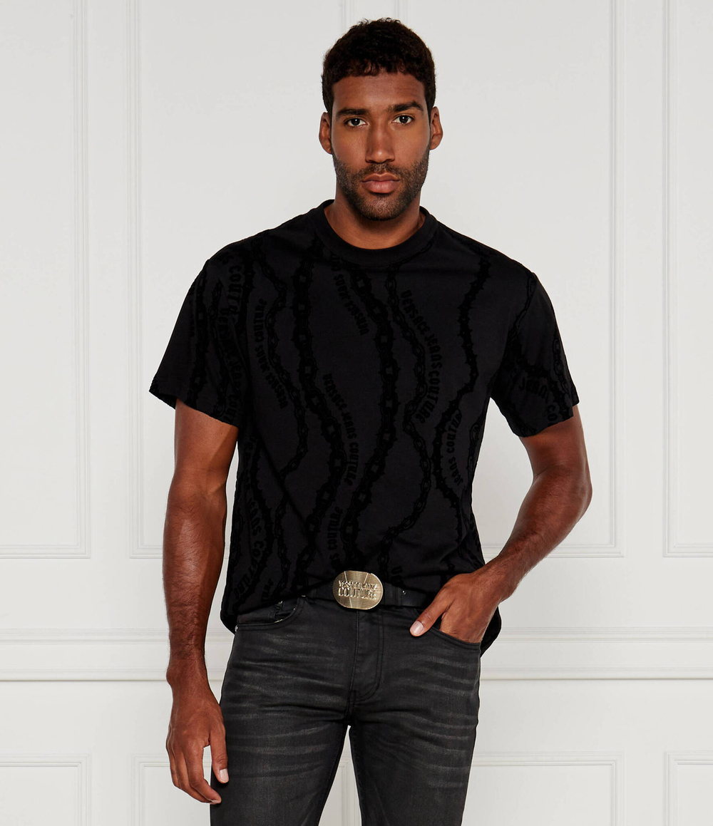Футболка Versace Jeans Couture - черный(77GAH6R0JS415)