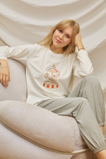 Лонгслив для мамы «Карусель»