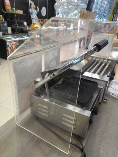 Защита гриля 960х310х510 мм, акрил 4мм прозр