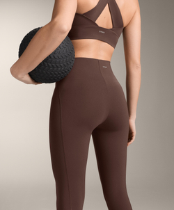 OYSHO Легинсы Compressive длиной до щиколотки с высокой посадкой, коричневый