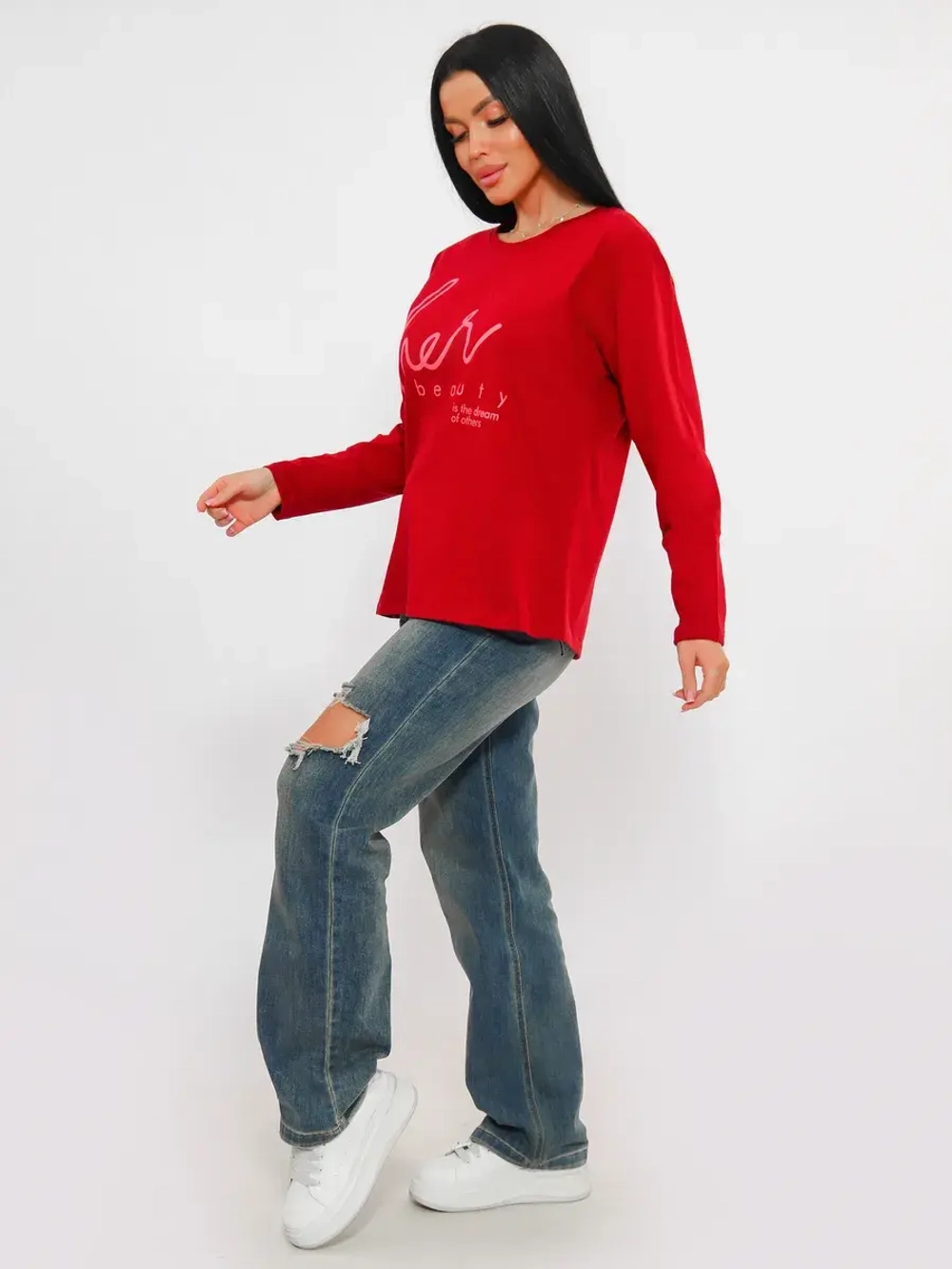 Лонгслив большие размеры