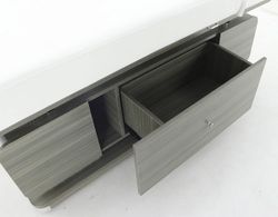 Электрический массажный стол ММКМ-2 (тип 4) (КО-154Д) белый, кофе с молоком