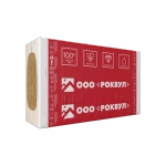 Плита из минеральной ваты шумопоглощающая с односторонним или двухсторонним (BF) покрытием стеклохолстом ИНДАСТРИАЛ БАТТС 80, РОКВУЛ