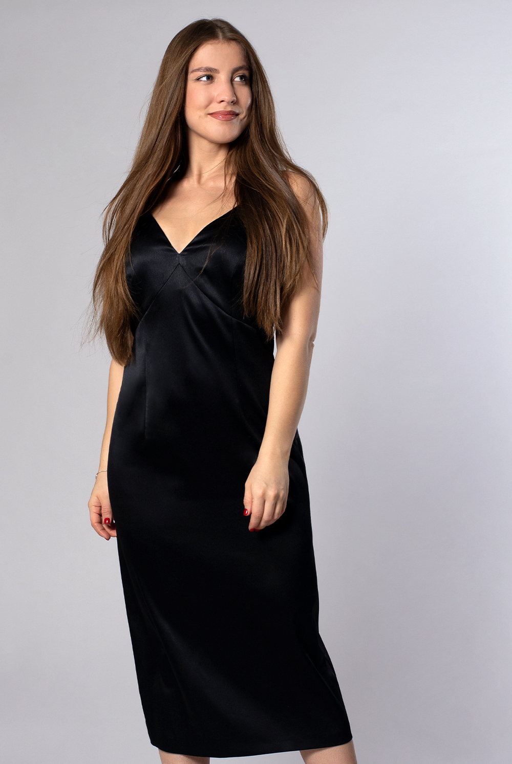 Платье женское 4189зп, черный #465Ч054189зп