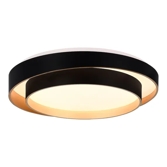 SLE6009-402-01 Светильник потолочный Черный/Белый LED 1*50W 3000K/4000K/6000K CROSBY