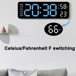 Часы настольные LED MIRROR NO.: 5503 Blue&White