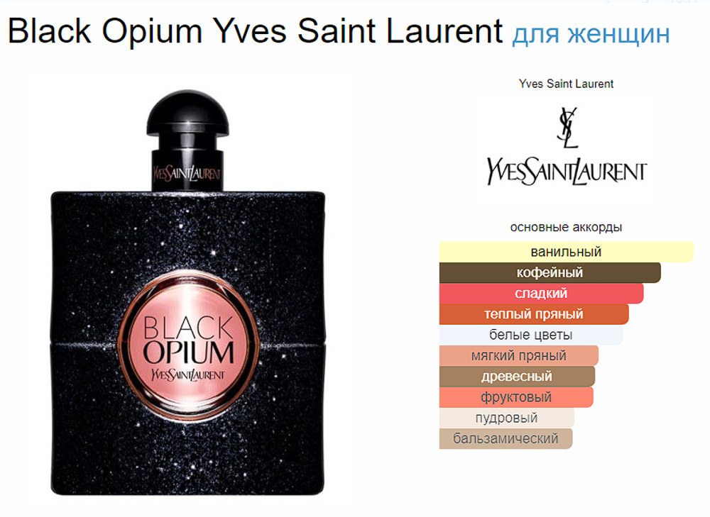 Yves Saint Laurent Black Opium