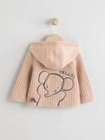 Кардиган с капюшоном для малышей Next Q61-212, Бежевый
