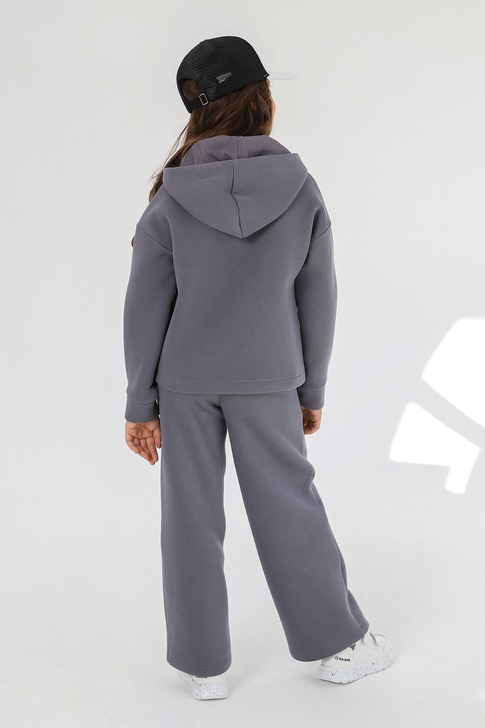 Костюм для девочки Сибирь-1 Виотекс СЕРЫЙ