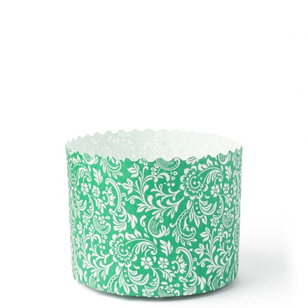 Форма бумажная КУЛИЧ PRE70/85 Флора зеленая 2400шт (20х120шт), шт