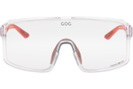 Спортивные очки GOG Ragnarok / Cristal Clear-Matt Metallic Red / Photochromic Red Lens