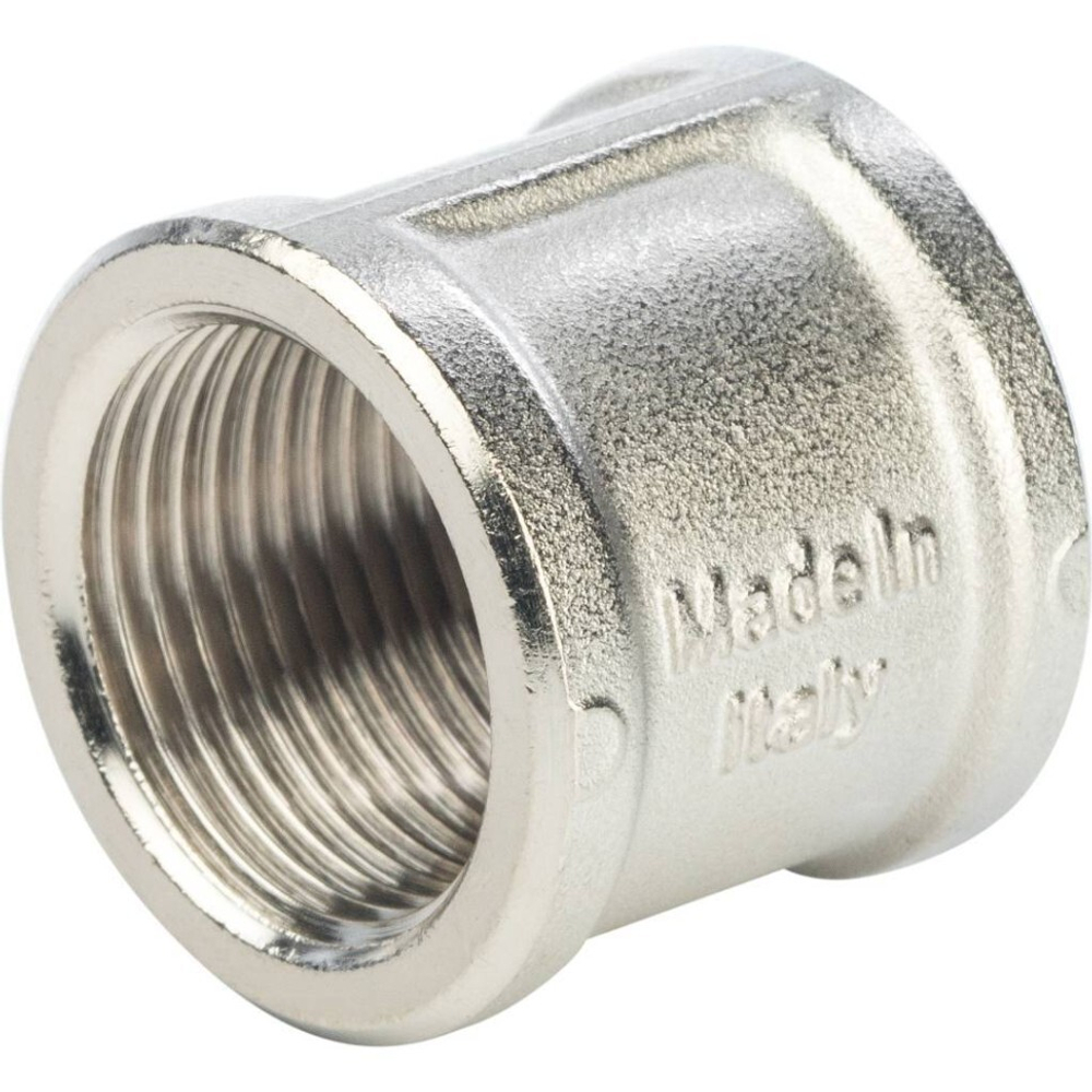 Муфта ВВ никелированная 3/4 STOUT