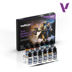 Vallejo True Metallic Metal - набор Starter Set (12)