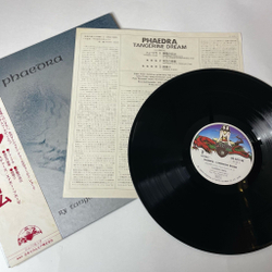 Винтажная виниловая пластинка LP Tangerine Dream Phaedra (Japan 1975) (Obi) Movements Of A Visionary