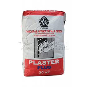 Штукатурка гипсовая Русеан Пластер (Plaster) Плюс 30 кг