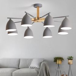 Потолочная Люстра Noa 8 Gray By Imperiumloft