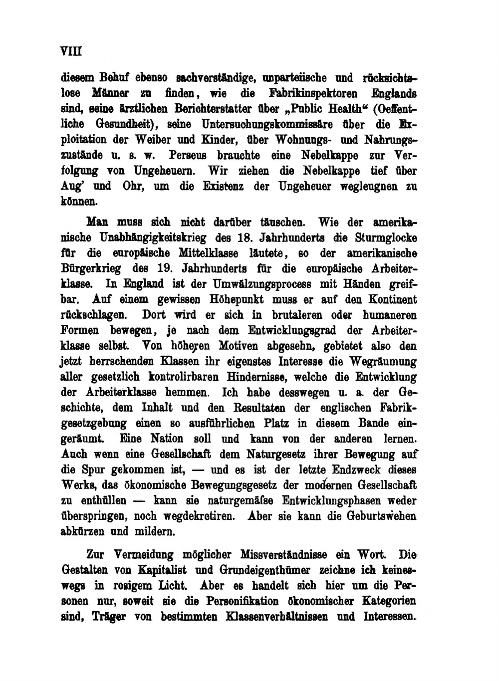 Das Kapital. Kritik der politischen Oekonomie | K. Marx