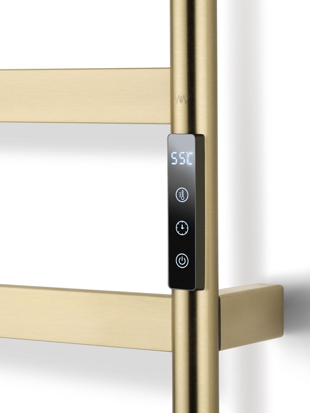 Полотенцесушитель электрический WONZON & WOGHAND DÜSSELDORF, Брашированное золото (WW-A204-BG)