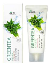 Питательный крем для рук Ekel Green tea natural intensive hand cream, 100 мл