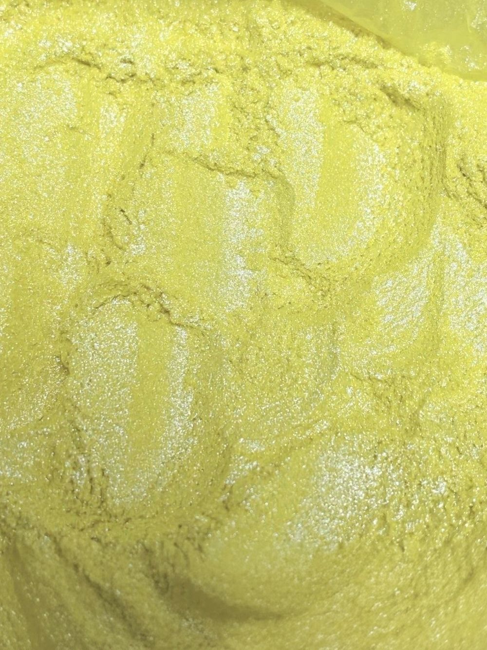 Премиум пигмент 8900 - Жёлтый (с серебром) мерцающий - универсальный