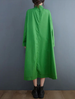 Платье зеленое