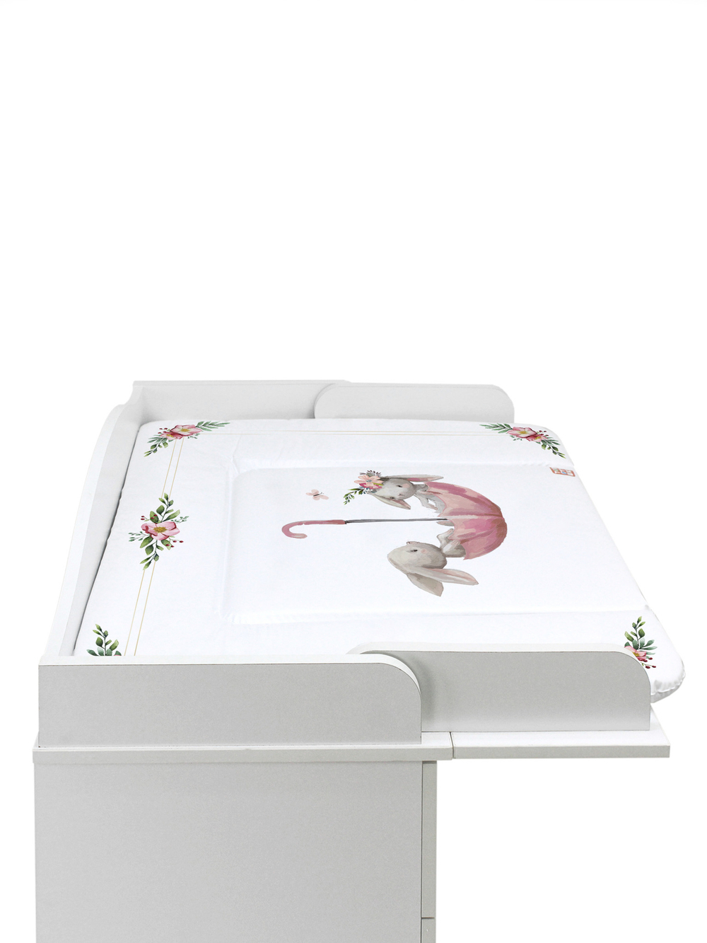 Накладка для пеленания Топотушки "Зайка Акварель" (79*46*10 см.)