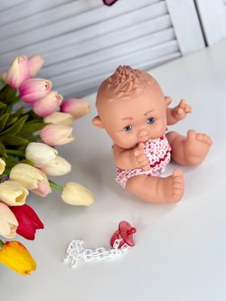 Пупс Nines 26см PEPOTE с закрывающими глазками (N814D1)