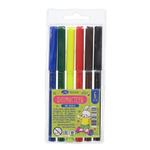 Фломастеры Basir, серия "Зайчик", разноцветные, набор 6 шт