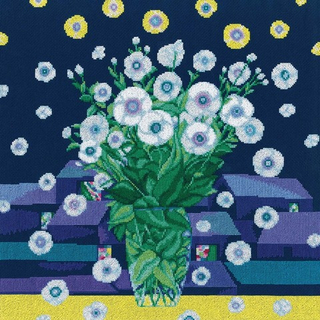 "Сумерки весны"-СU047  подушка